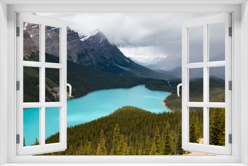 Fototapeta Naklejka Na Ścianę Okno 3D - Peyto Lake, Banff National Park, Canada