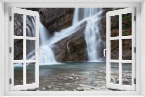 Fototapeta Naklejka Na Ścianę Okno 3D - Falls in Waterton