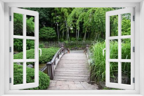 Fototapeta Naklejka Na Ścianę Okno 3D - 日本庭園/神奈川県平塚総合公園