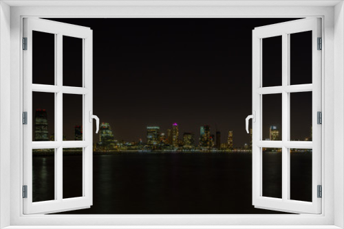 Fototapeta Naklejka Na Ścianę Okno 3D - NYC at night