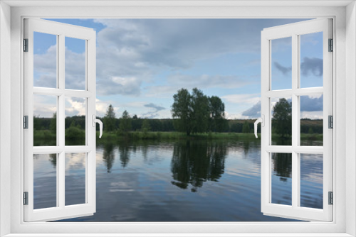 Fototapeta Naklejka Na Ścianę Okno 3D - beauty lake