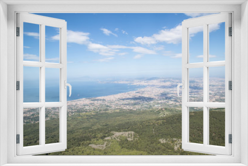 Fototapeta Naklejka Na Ścianę Okno 3D - Napoli dal Vesuvio