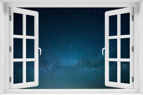 Fototapeta Naklejka Na Ścianę Okno 3D - star light sky night view 
