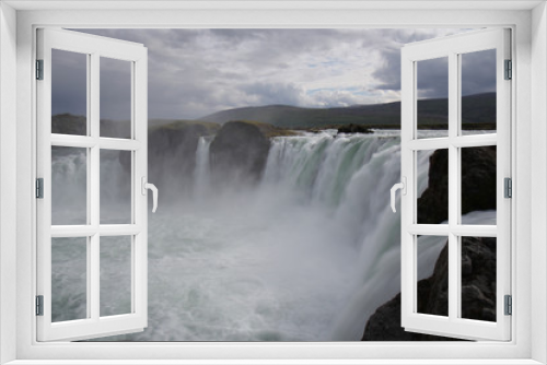 Fototapeta Naklejka Na Ścianę Okno 3D - Godafoss, Iceland