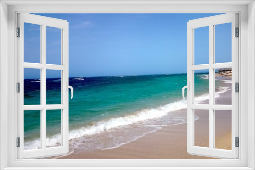 Fototapeta Naklejka Na Ścianę Okno 3D - The beach