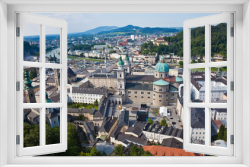 Fototapeta Naklejka Na Ścianę Okno 3D - Österreich, Salzburg