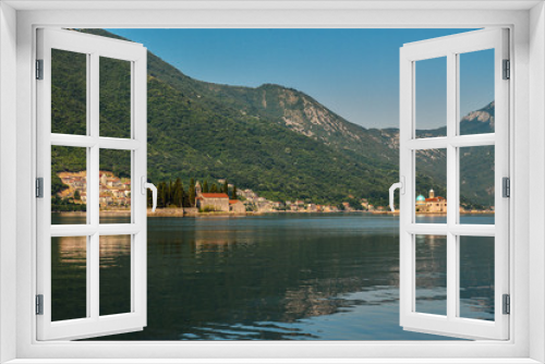Fototapeta Naklejka Na Ścianę Okno 3D - St.George Island in Montenegro