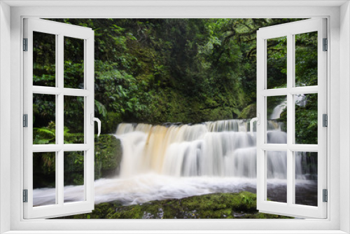 Fototapeta Naklejka Na Ścianę Okno 3D - Mclean Falls