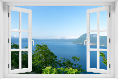 Fototapeta Naklejka Na Ścianę Okno 3D - 快晴の摩周湖第一展望台から見る摩周湖の風景