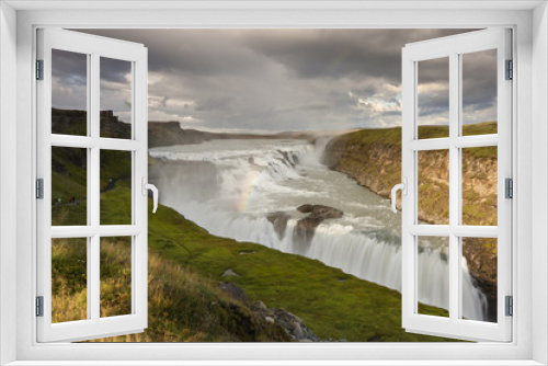 Fototapeta Naklejka Na Ścianę Okno 3D - Gullfoss Waterfall./Iceland