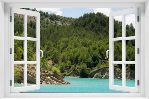 Fototapeta Naklejka Na Ścianę Okno 3D - Lac de Mediano Espagne