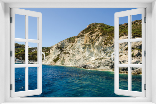 Fototapeta Naklejka Na Ścianę Okno 3D - Ponza - Costa - Mare - Porto