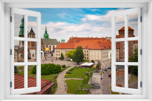 Fototapeta Naklejka Na Ścianę Okno 3D - Wawel castle Krakow 