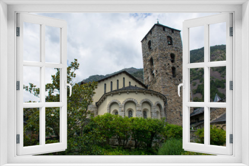 Fototapeta Naklejka Na Ścianę Okno 3D - Church of Sant Esteve