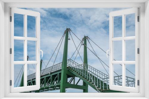 Fototapeta Naklejka Na Ścianę Okno 3D - Bridge to heaven
