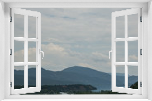 Fototapeta Naklejka Na Ścianę Okno 3D - Panorama lac de Mediano Ainsa Espagne