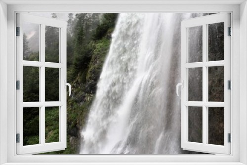 Fototapeta Naklejka Na Ścianę Okno 3D - Dalfazer Wasserfall