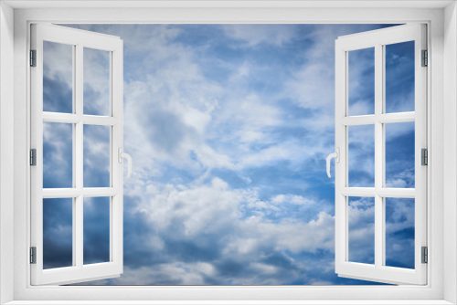Fototapeta Naklejka Na Ścianę Okno 3D - Clouds