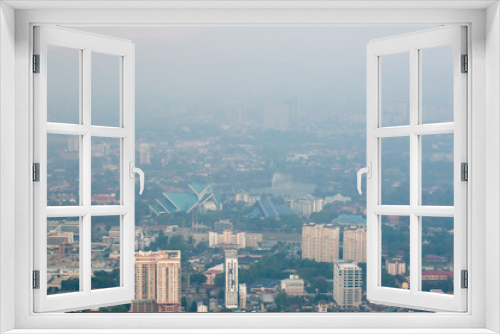 Fototapeta Naklejka Na Ścianę Okno 3D - Kuala Lumpur cityscape view, Malaysia