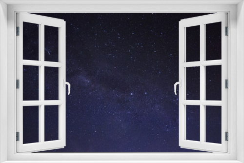 Fototapeta Naklejka Na Ścianę Okno 3D - starry sky

