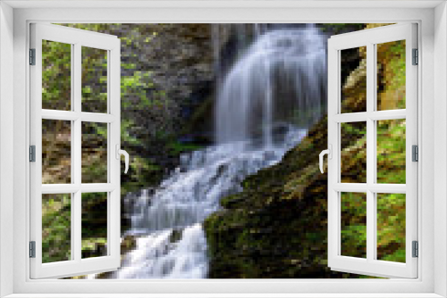 Fototapeta Naklejka Na Ścianę Okno 3D - Cathedral Falls