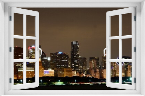 Fototapeta Naklejka Na Ścianę Okno 3D - Chicago Celebrating