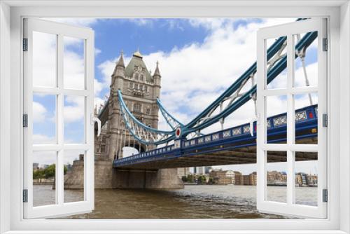 Fototapeta Naklejka Na Ścianę Okno 3D - Tower Bridge on the River Thames, London, United Kingdom