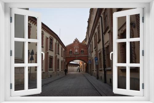 Fototapeta Naklejka Na Ścianę Okno 3D - Krakow City 4