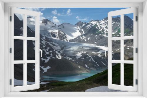 Fototapeta Naklejka Na Ścianę Okno 3D - gries pass