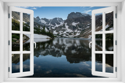 Fototapeta Naklejka Na Ścianę Okno 3D - Lake Isabelle - Colorado