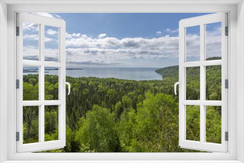 Fototapeta Naklejka Na Ścianę Okno 3D - Lake Superior Scenic View