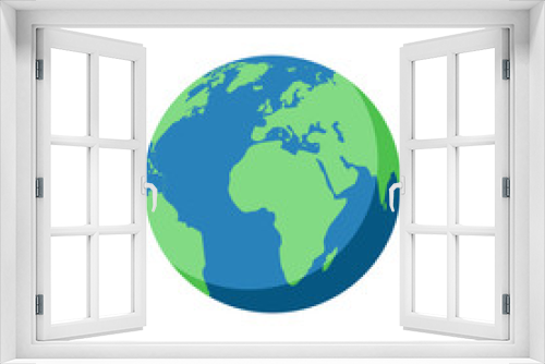 Fototapeta Naklejka Na Ścianę Okno 3D - Planet earth icon