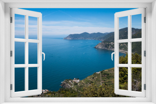 Fototapeta Naklejka Na Ścianę Okno 3D - Küstenwanderung Cinque Terre