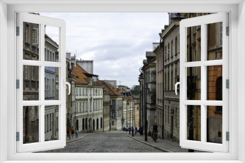Fototapeta Naklejka Na Ścianę Okno 3D - Stare Miasto Warszawa