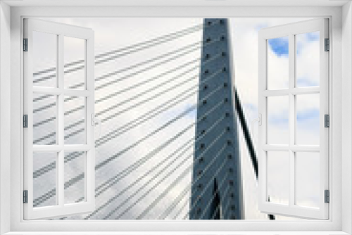 Fototapeta Naklejka Na Ścianę Okno 3D - Stahlbrücke