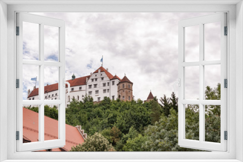 Fototapeta Naklejka Na Ścianę Okno 3D - Burg Trausnitz