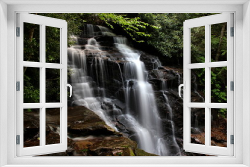 Fototapeta Naklejka Na Ścianę Okno 3D - Soco Falls