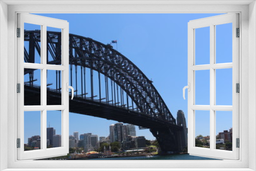 Fototapeta Naklejka Na Ścianę Okno 3D - The Sydney Harbour Bridge