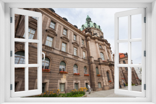 Fototapeta Naklejka Na Ścianę Okno 3D - Rathaus in Potsdam, Deutschland