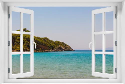 Fototapeta Naklejka Na Ścianę Okno 3D - Kalamitsi beach in south Peloponnese near Kardamyli village, Greece