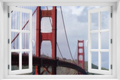 Fototapeta Naklejka Na Ścianę Okno 3D - Golden Gate Brücke, San Francisco