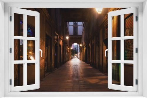 Fototapeta Naklejka Na Ścianę Okno 3D - Rues typiques de Barcelone