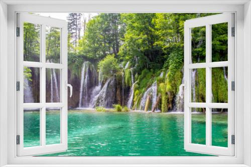Fototapeta Naklejka Na Ścianę Okno 3D - Croatia - Plitvice Lakes