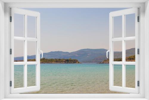 Fototapeta Naklejka Na Ścianę Okno 3D - Kalamitsi beach in south Peloponnese near Kardamyli village, Greece