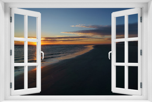 Fototapeta Naklejka Na Ścianę Okno 3D - Sunset Pacific Ocean