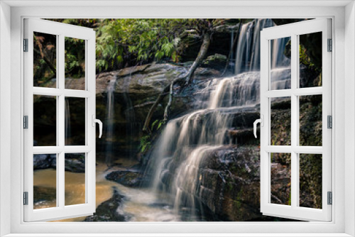 Fototapeta Naklejka Na Ścianę Okno 3D - Somersby falls
