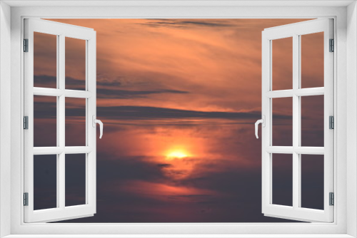 Fototapeta Naklejka Na Ścianę Okno 3D - sunset moods