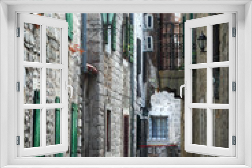 Fototapeta Naklejka Na Ścianę Okno 3D - Kotor's street