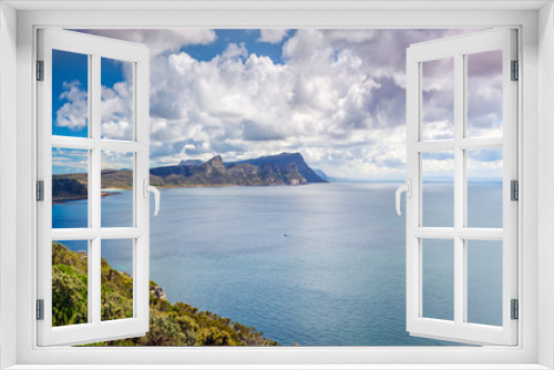 Fototapeta Naklejka Na Ścianę Okno 3D - Beautiful ocean panoramic view