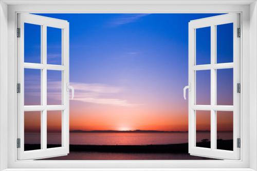 Fototapeta Naklejka Na Ścianę Okno 3D - Pacific Ocean at sunset